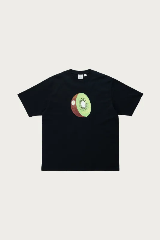 Kiwi Tee - Vintage Black sold by Canoe Club