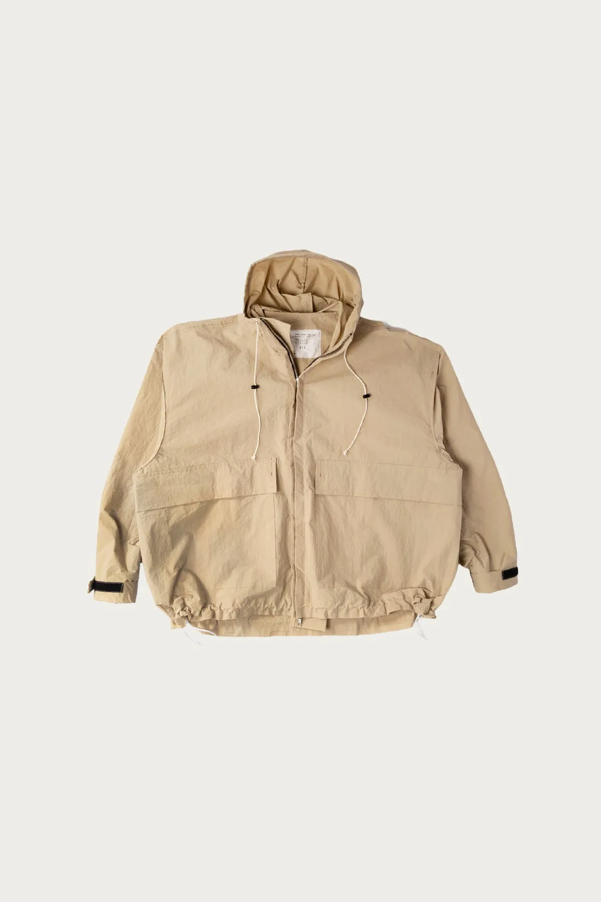 Cropped Outdoor Jacket - Sand sold by Canoe Club