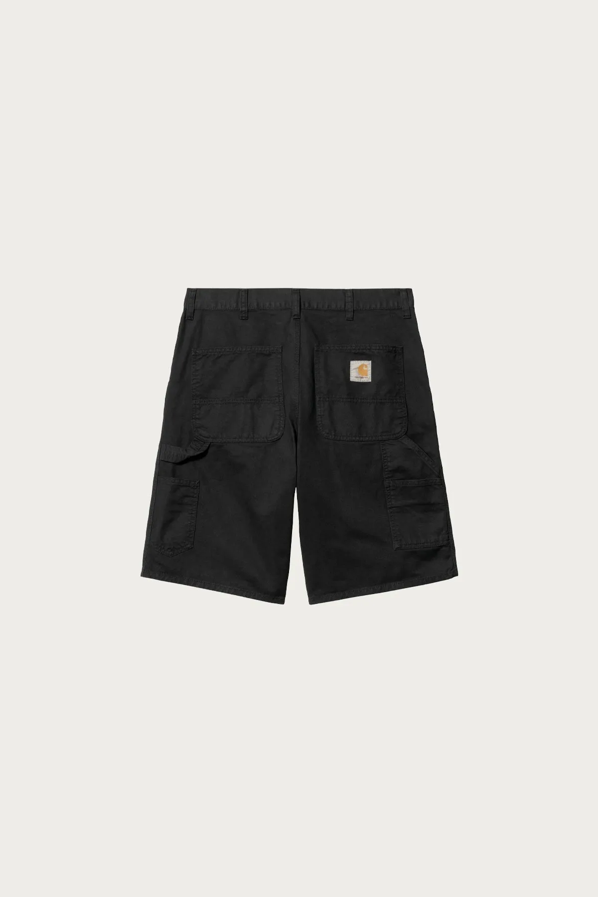 Single Knee Short - Black Garment Dyed sold by Canoe Club product image thumbnail 2