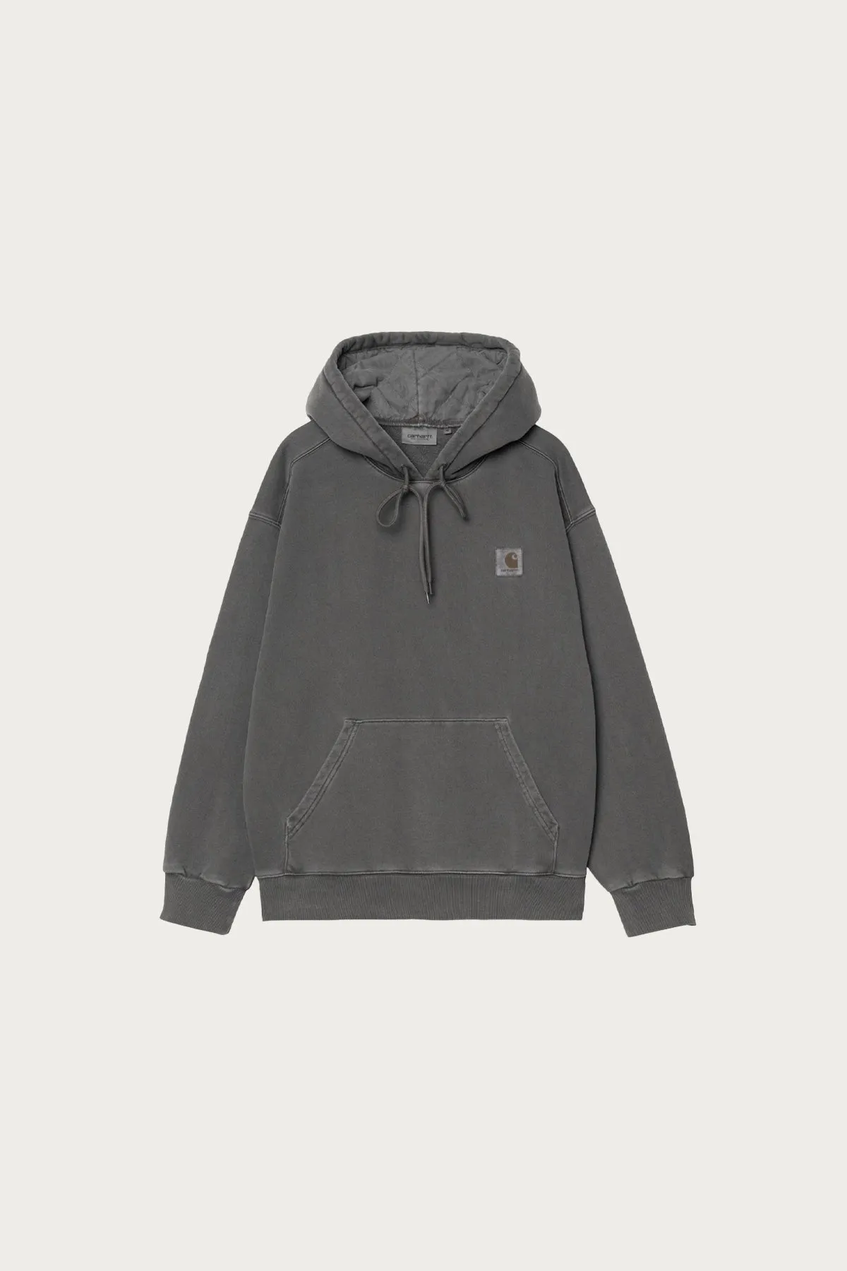 Hooded Nelson Sweat - Graphite Garment Dyed sold by Canoe Club