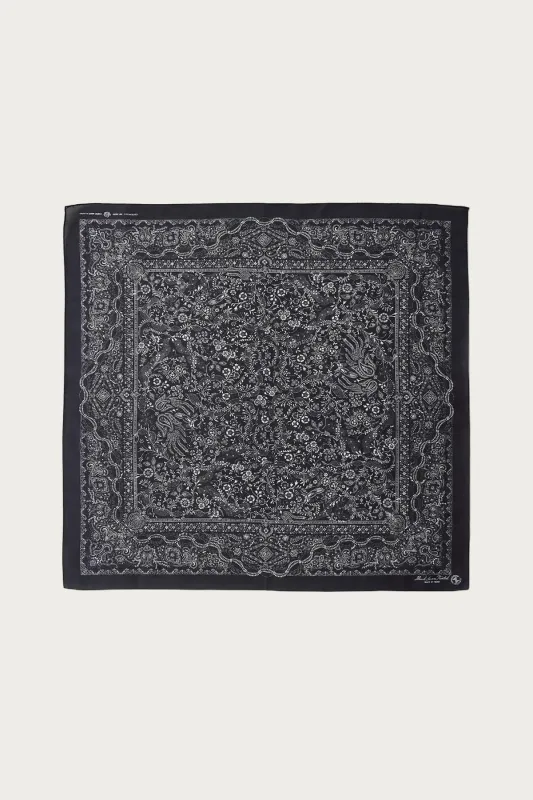 Chao Bandana Scarf - Black made by Canoe Club