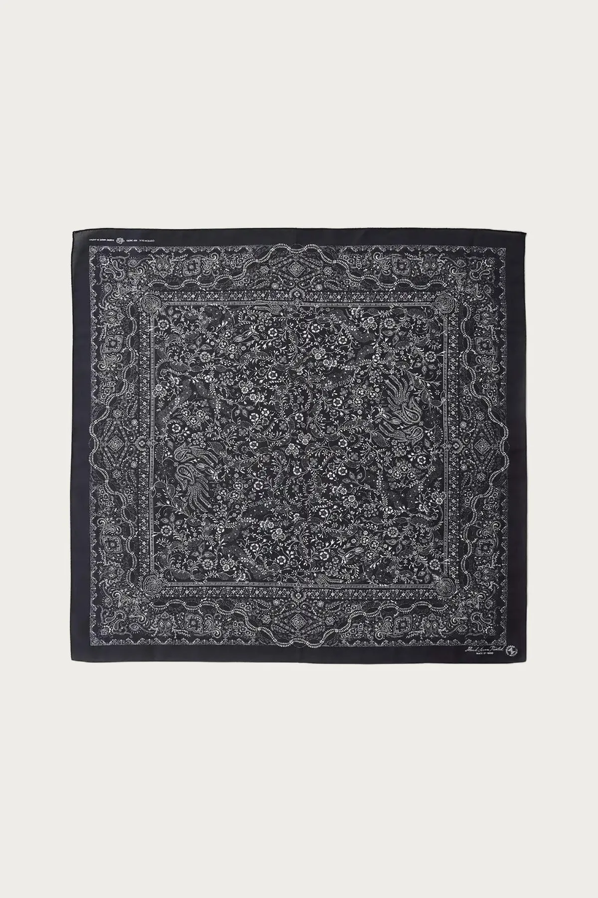 Chao Bandana Scarf - Black sold by Canoe Club