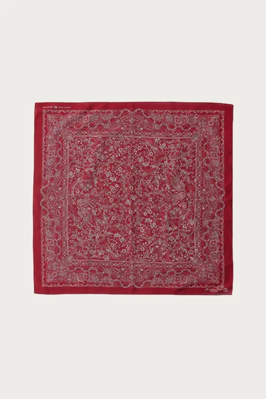 Chao Bandana Scarf - Red made by Canoe Club