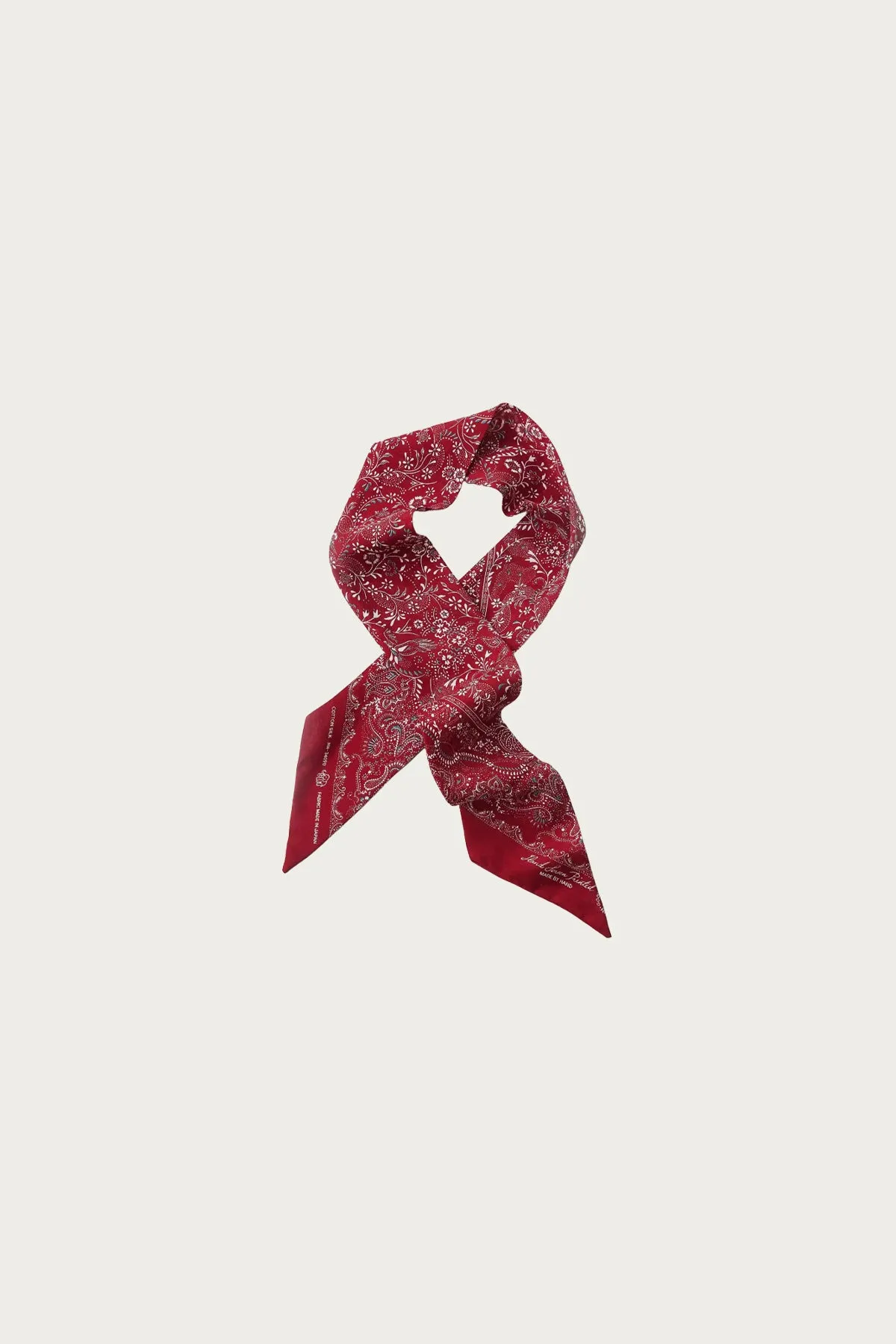 Pat Bandana Scarf Tie - Red sold by Canoe Club