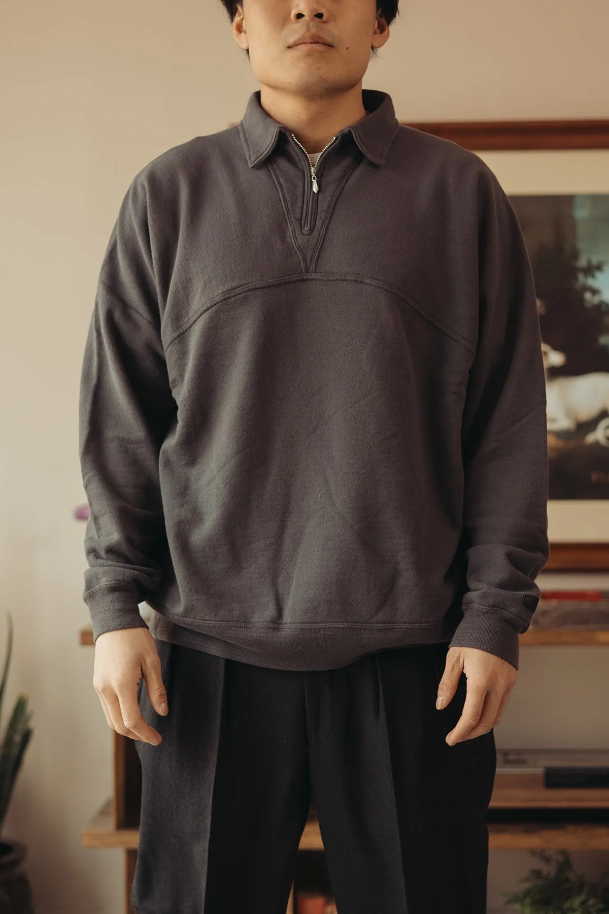 S. Parada Sweatshirt - Charcoal sold by Canoe Club product image thumbnail 2