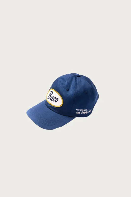 Buco Logo Cap - Cobalt made by The Real McCoy's