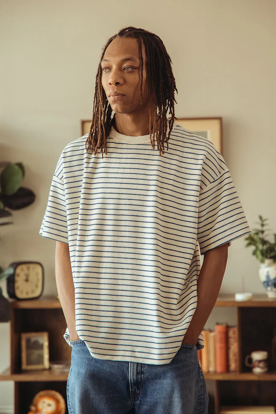 Boxy Freedom T-Shirt - Blu-ish sold by Canoe Club product image thumbnail 2