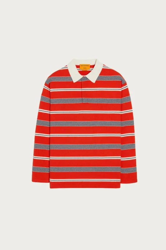 Striped Rugby - Cherry Combo made by Guest In Residence