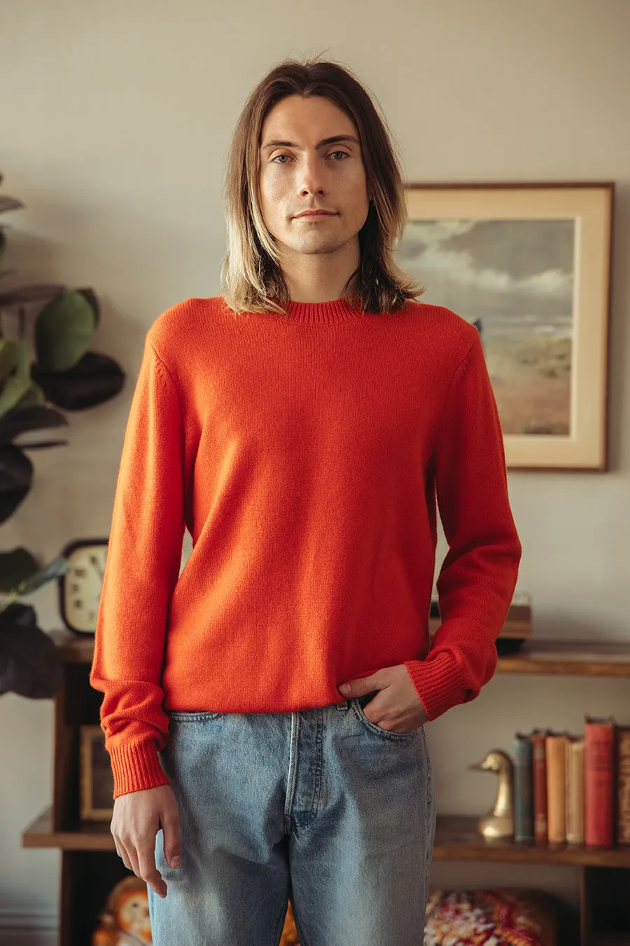 Allday Crew - Cherry sold by Canoe Club product image thumbnail 4