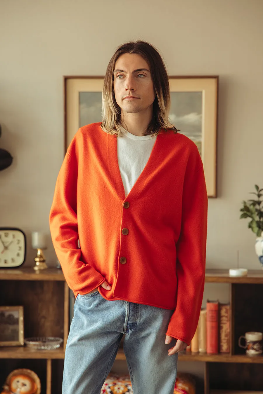 Everywhere Cardigan - Cherry sold by Canoe Club product image thumbnail 3