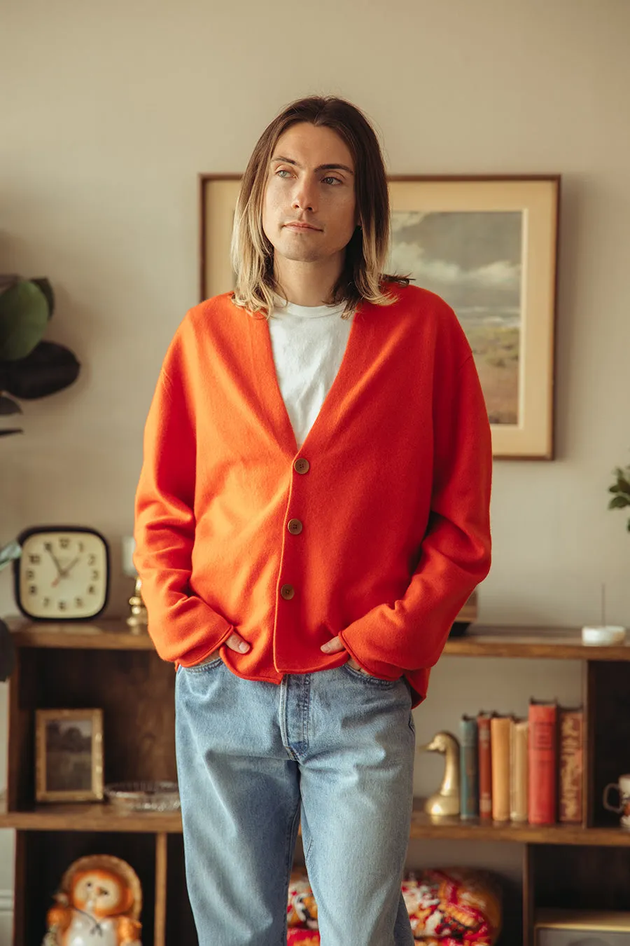 Everywhere Cardigan - Cherry sold by Canoe Club product image thumbnail 2