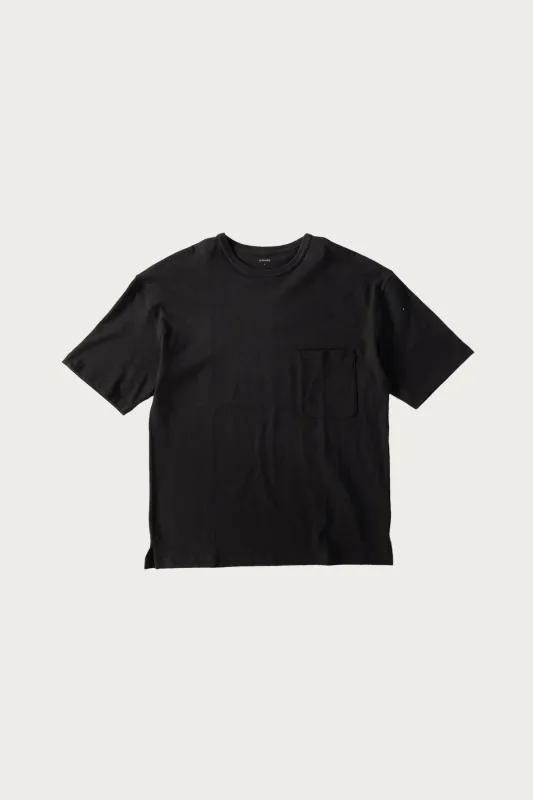 Boxy SS T-Shirt - Jet Black made by Lemaire