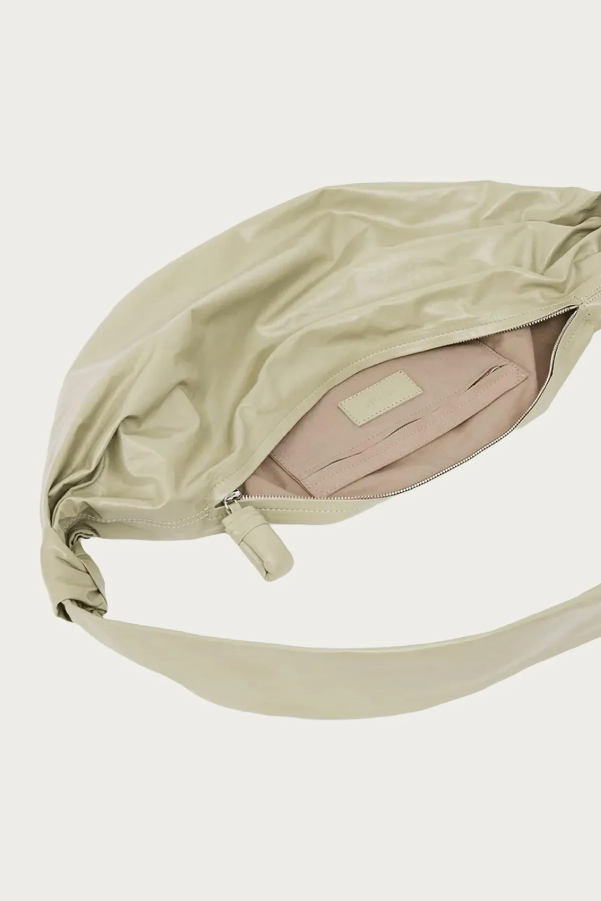 Medium Soft Croissant Bag - Sage sold by Canoe Club product image thumbnail 3