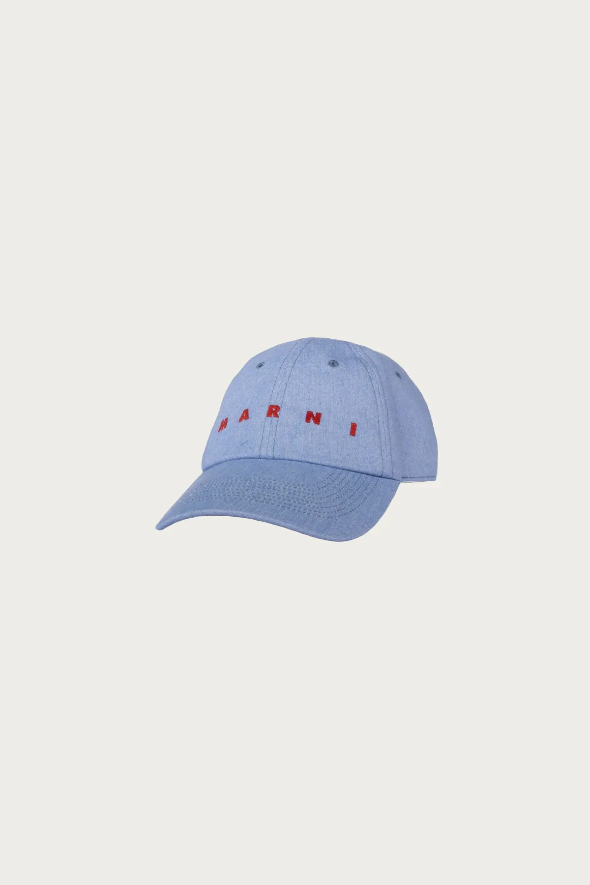Colored Light Denim Cap - Iris Blue sold by Canoe Club