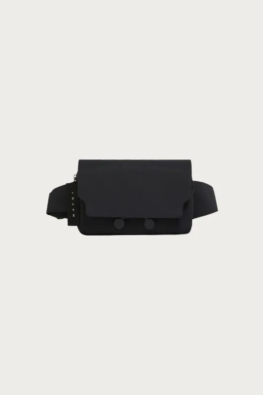 Trunkaroo Logo Pouch - Black made by Marni