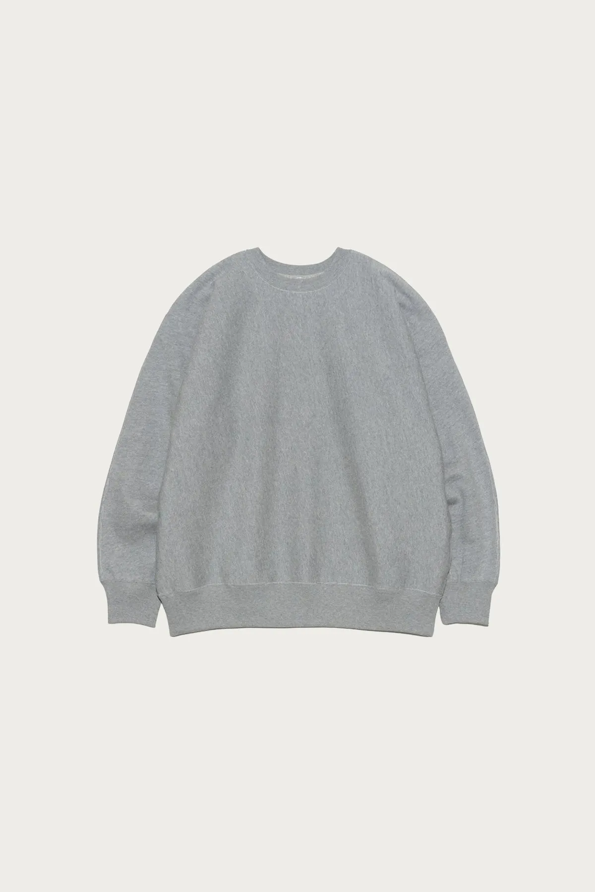 Crew Neck Sweat - Heather Gray sold by Canoe Club