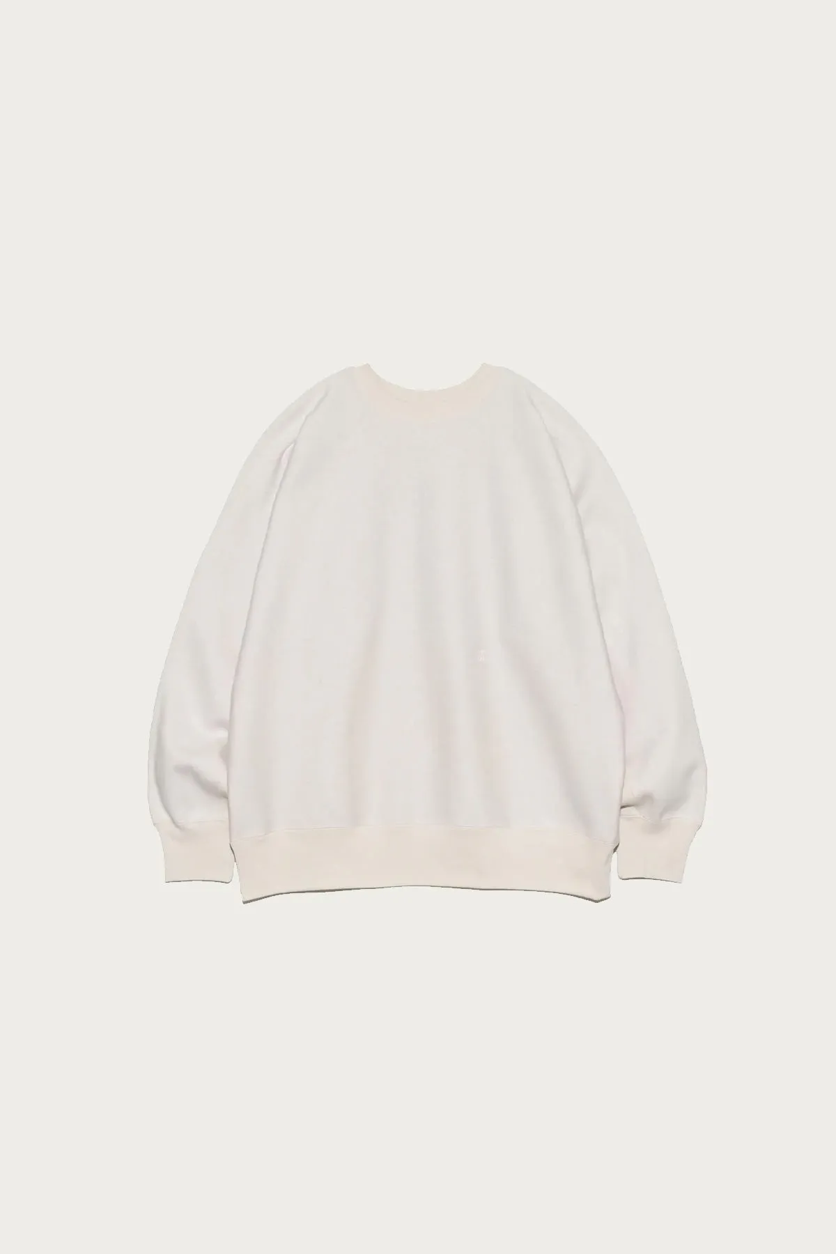 Crew Neck Sweat - Ivory sold by Canoe Club