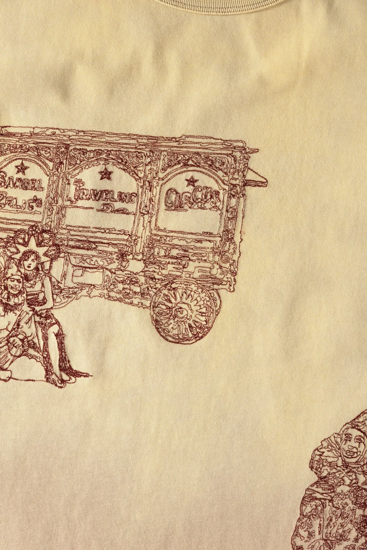 Circus Tee - Natural sold by Canoe Club product image thumbnail 3