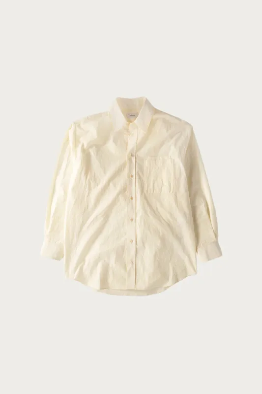 Double Pocket Shirt - Almond Milk made by Lemaire