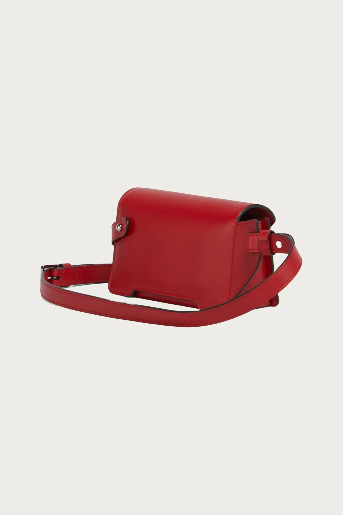 Trunkaroo Cross-Body Bag - Red Leather sold by Canoe Club product image thumbnail 2