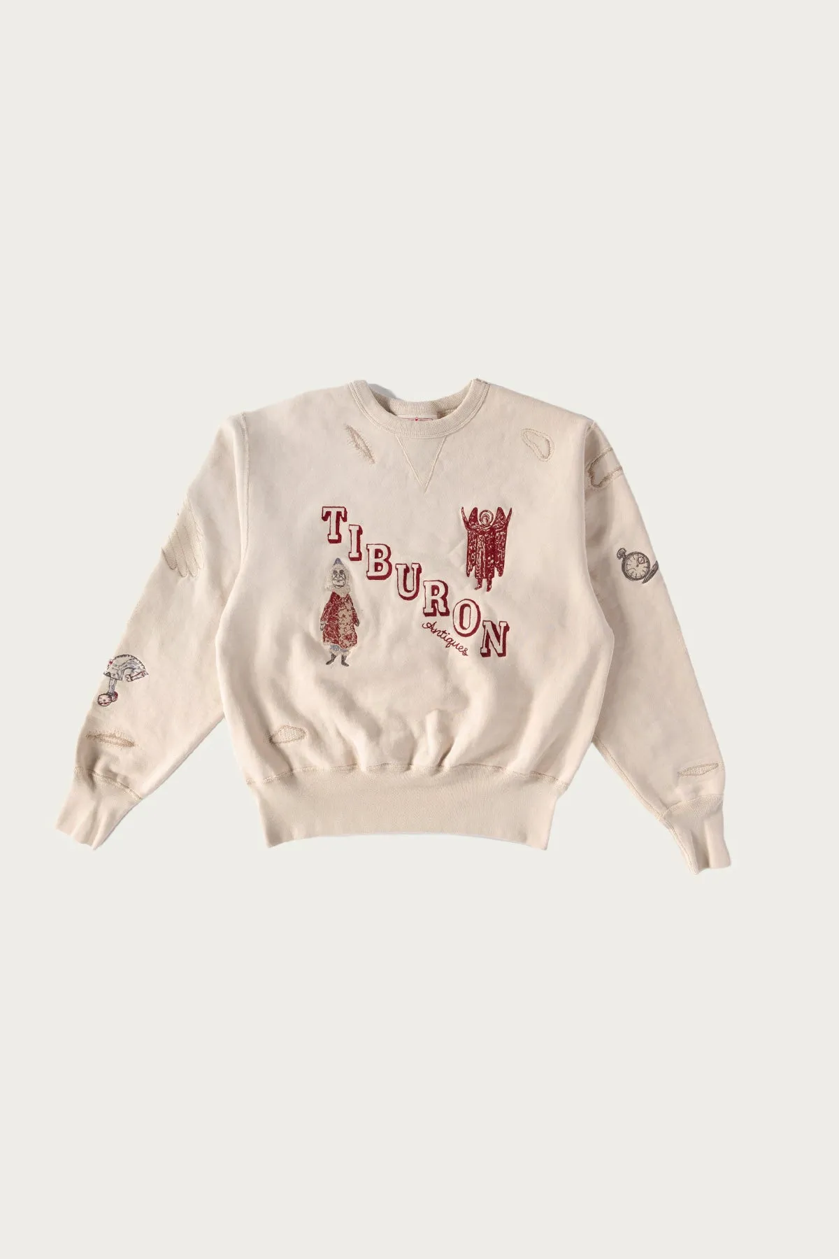 Antique Crewneck SS25 - Beige sold by Canoe Club
