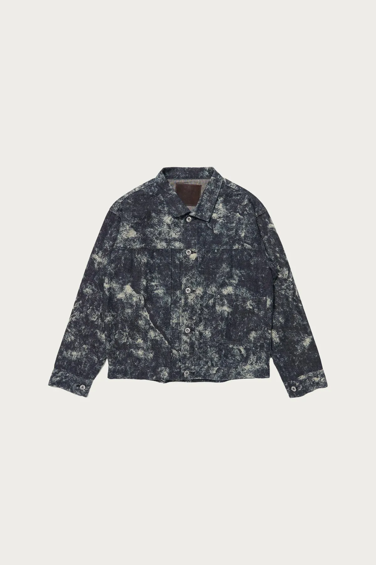 Lot. 703 Denim Jacket - Discharged Indigo sold by Canoe Club