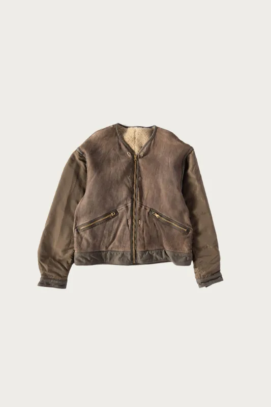 Iris JKT (Sheepskin) - Brown made by Visvim