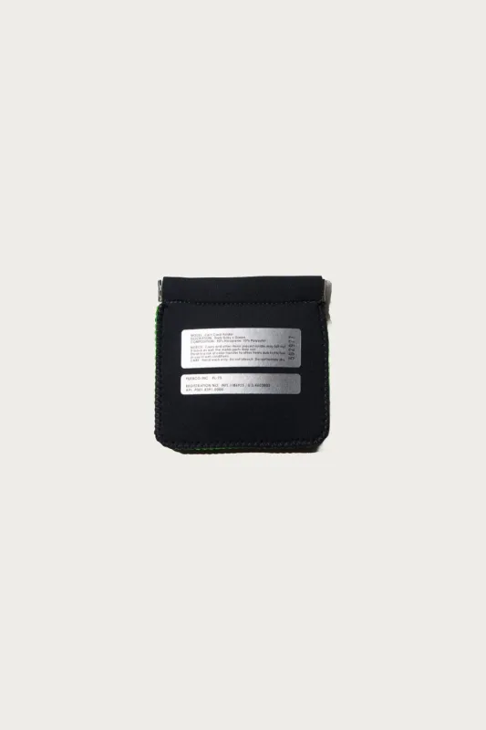 Coin Card Holder - Dark Gray/Green made by PUEBCO