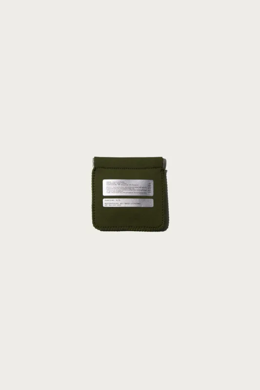 Coin Card Holder - Olive/Yellow made by PUEBCO