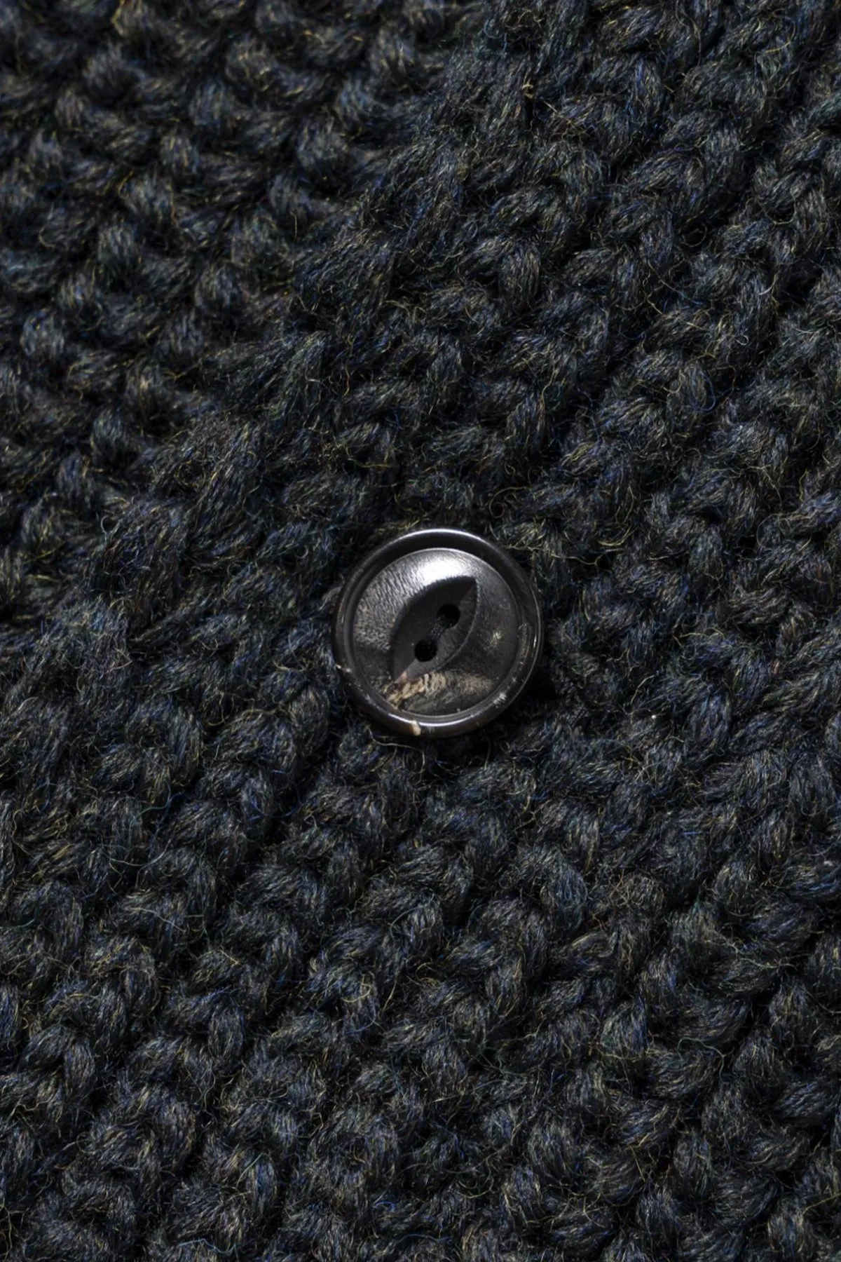 Striped Shawl Collar Cardigan - Charcoal sold by Canoe Club product image thumbnail 5