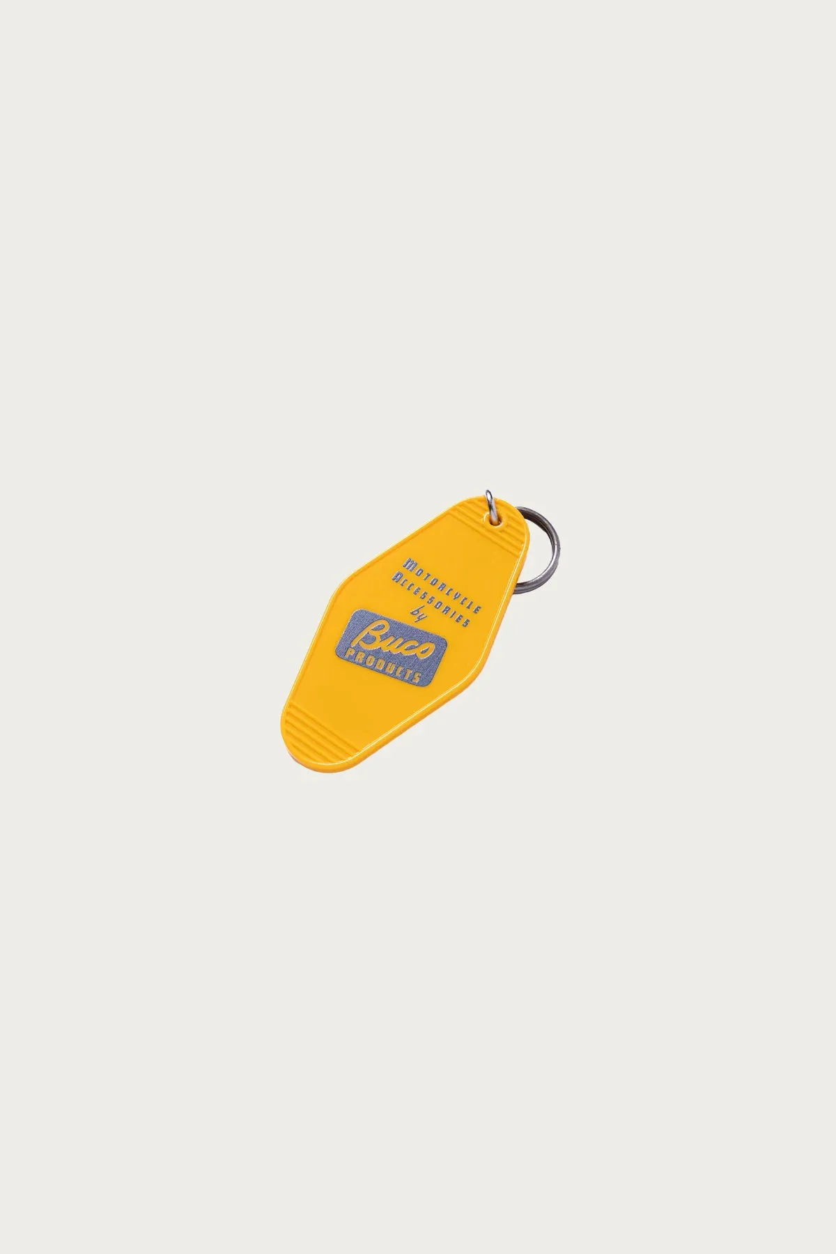 Buco Motel Key Ring - Yellow sold by Canoe Club