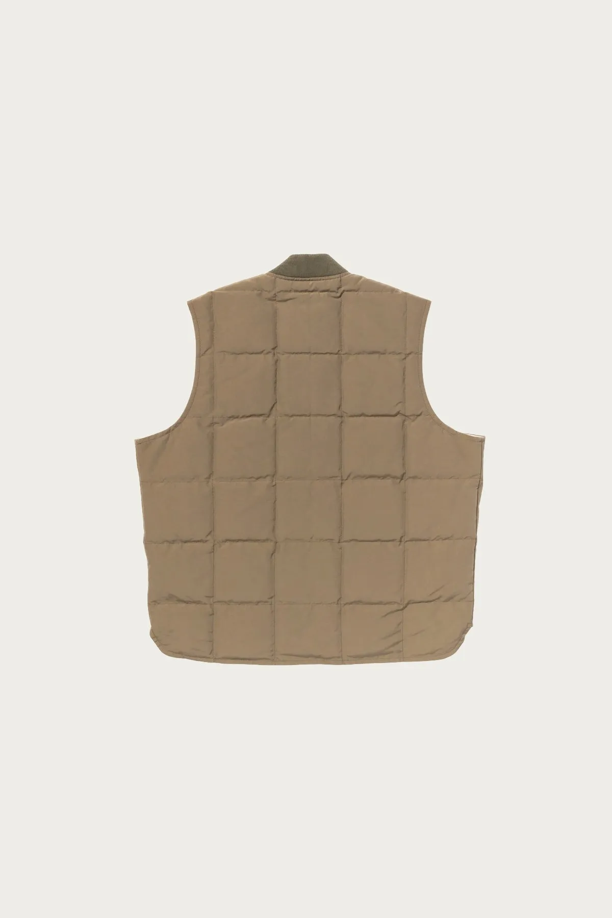 Cotton/Nylon Down Vest - Olive sold by Canoe Club product image thumbnail 2