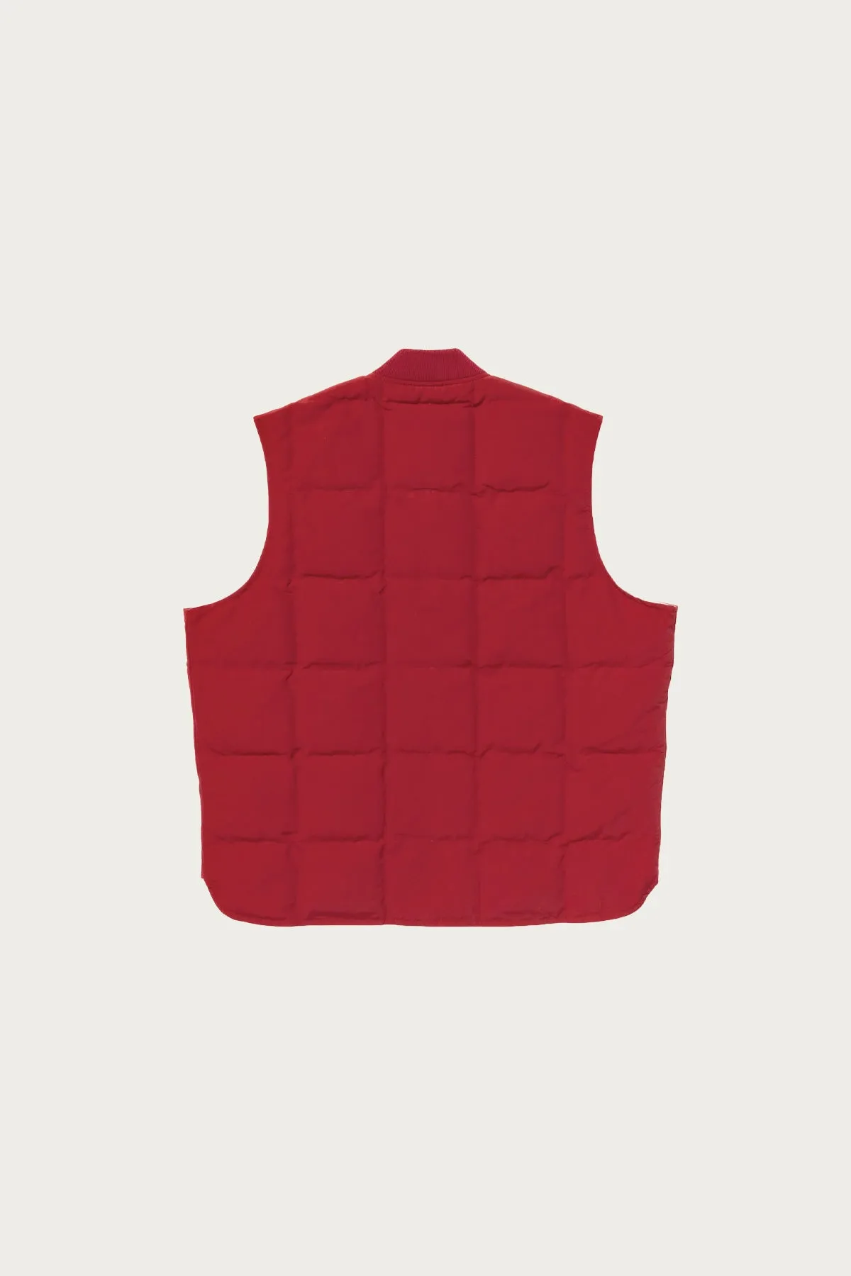 Cotton/Nylon Down Vest - Red sold by Canoe Club product image thumbnail 2
