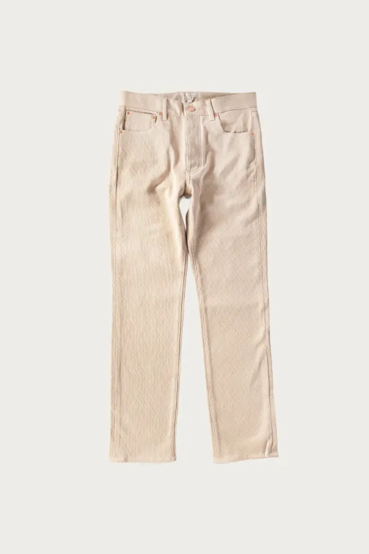 Donegal Corduroy 5 Pocket Pant - Amethyst made by Wythe NY