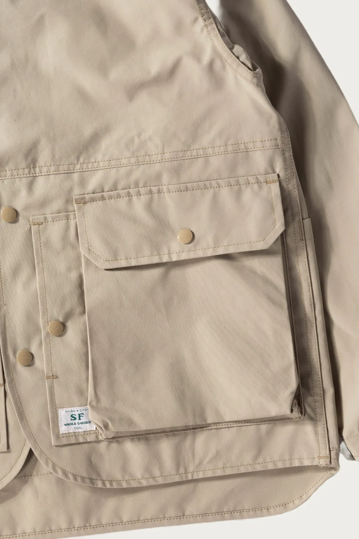 Cultivator Jacket - Beige sold by Canoe Club product image thumbnail 2