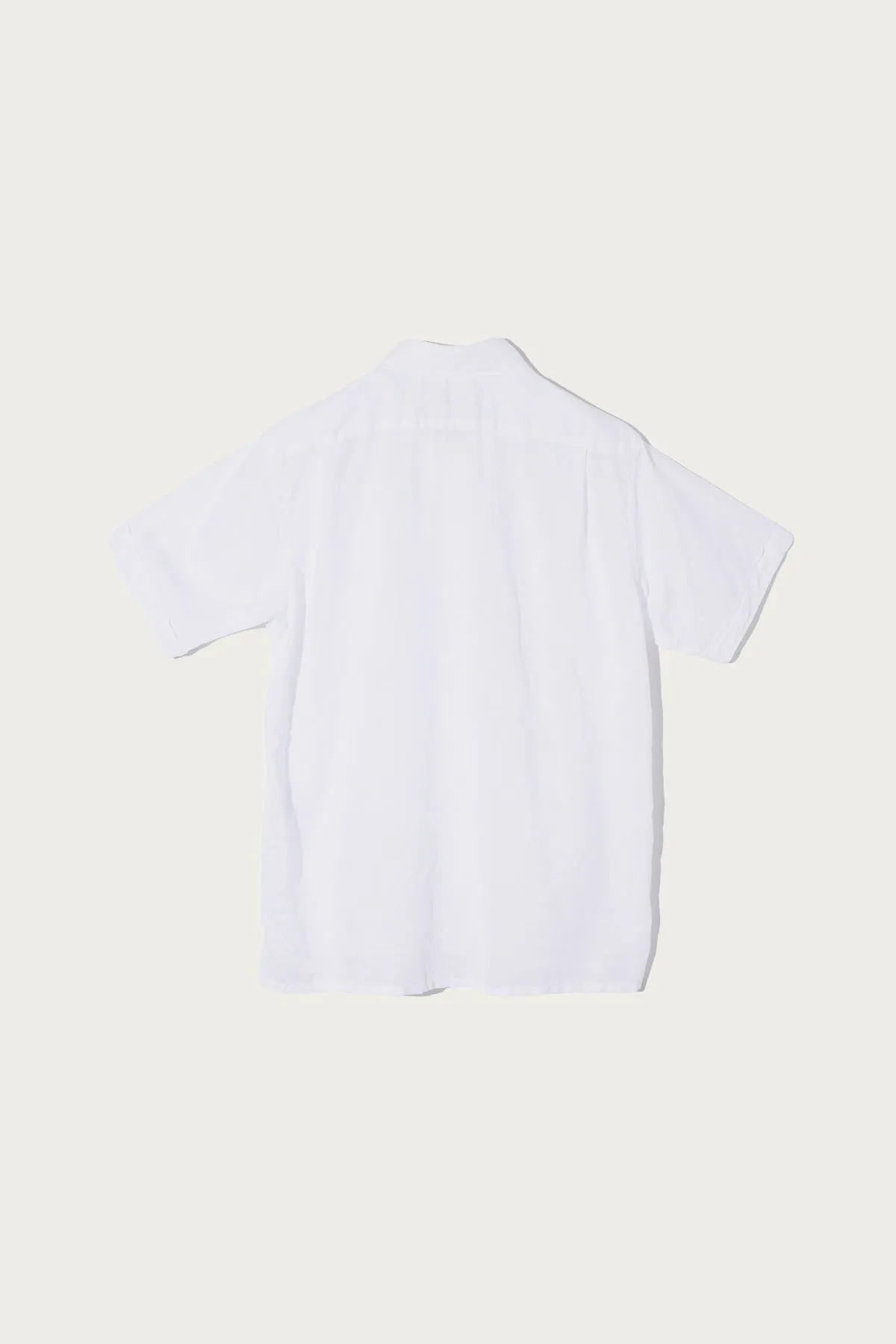 Camp Shirt - White Hankerchief Linen sold by Canoe Club product image thumbnail 2