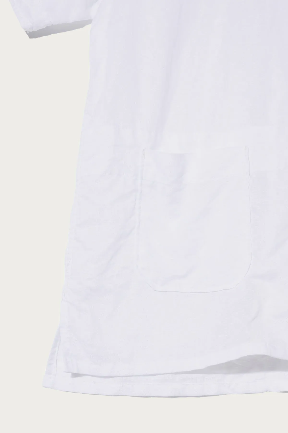 Camp Shirt - White Hankerchief Linen sold by Canoe Club product image thumbnail 4