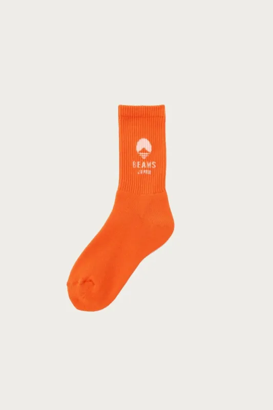 Beams Logo Socks - Orange made by Canoe Club