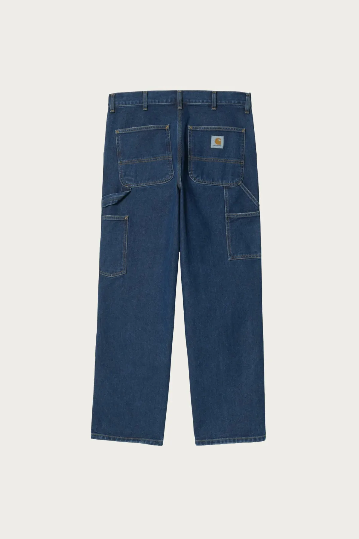Double Knee Pant - Blue Stone Washed sold by Canoe Club product image thumbnail 2