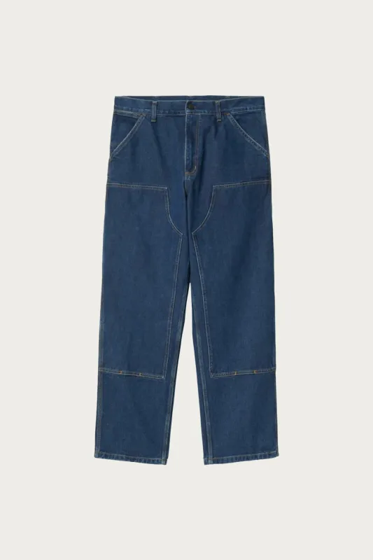 Double Knee Pant - Blue Stone Washed made by Carhartt