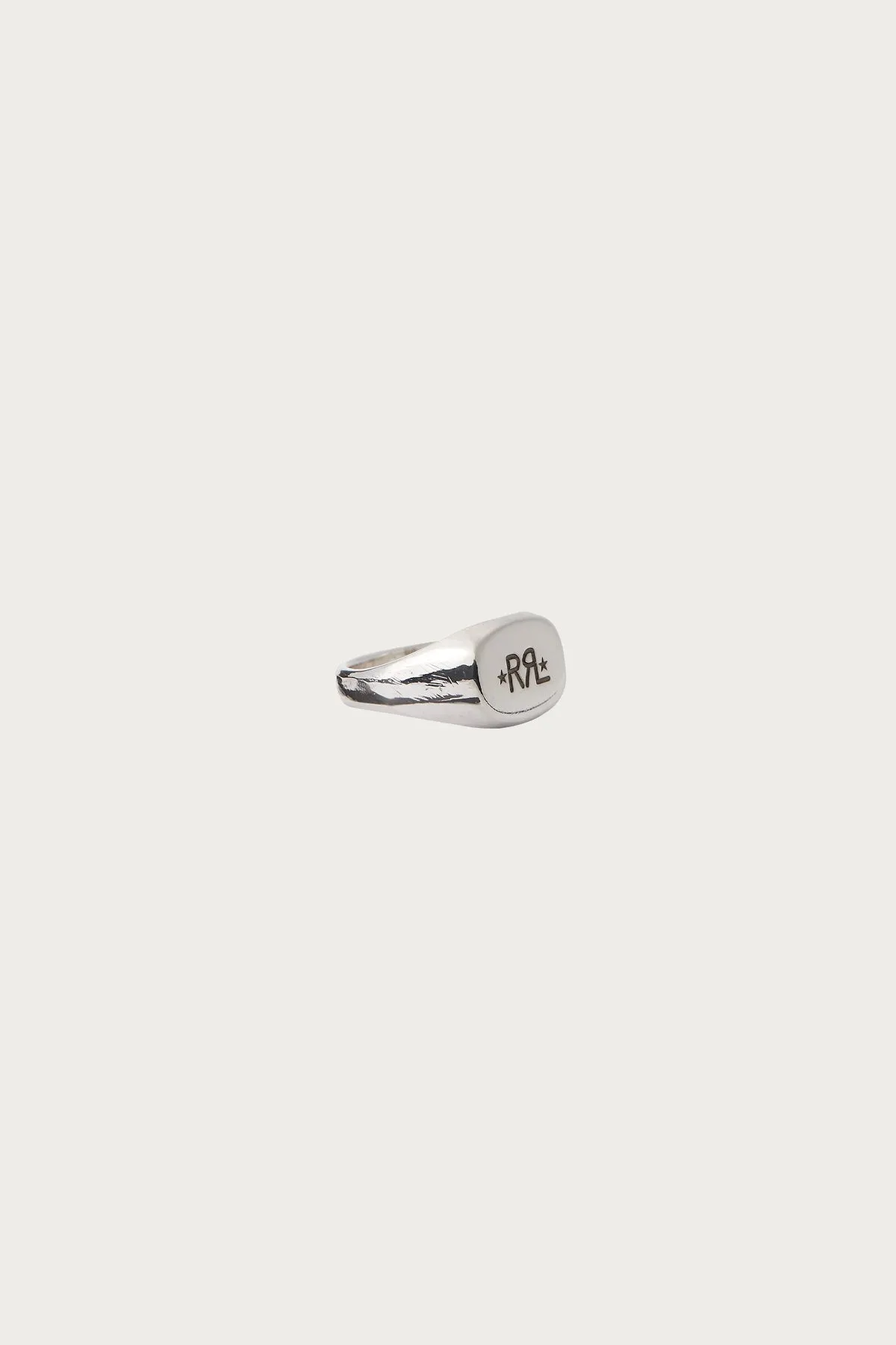 Handmade Sterling Silver Signet Ring - Silver sold by Canoe Club product image thumbnail 2