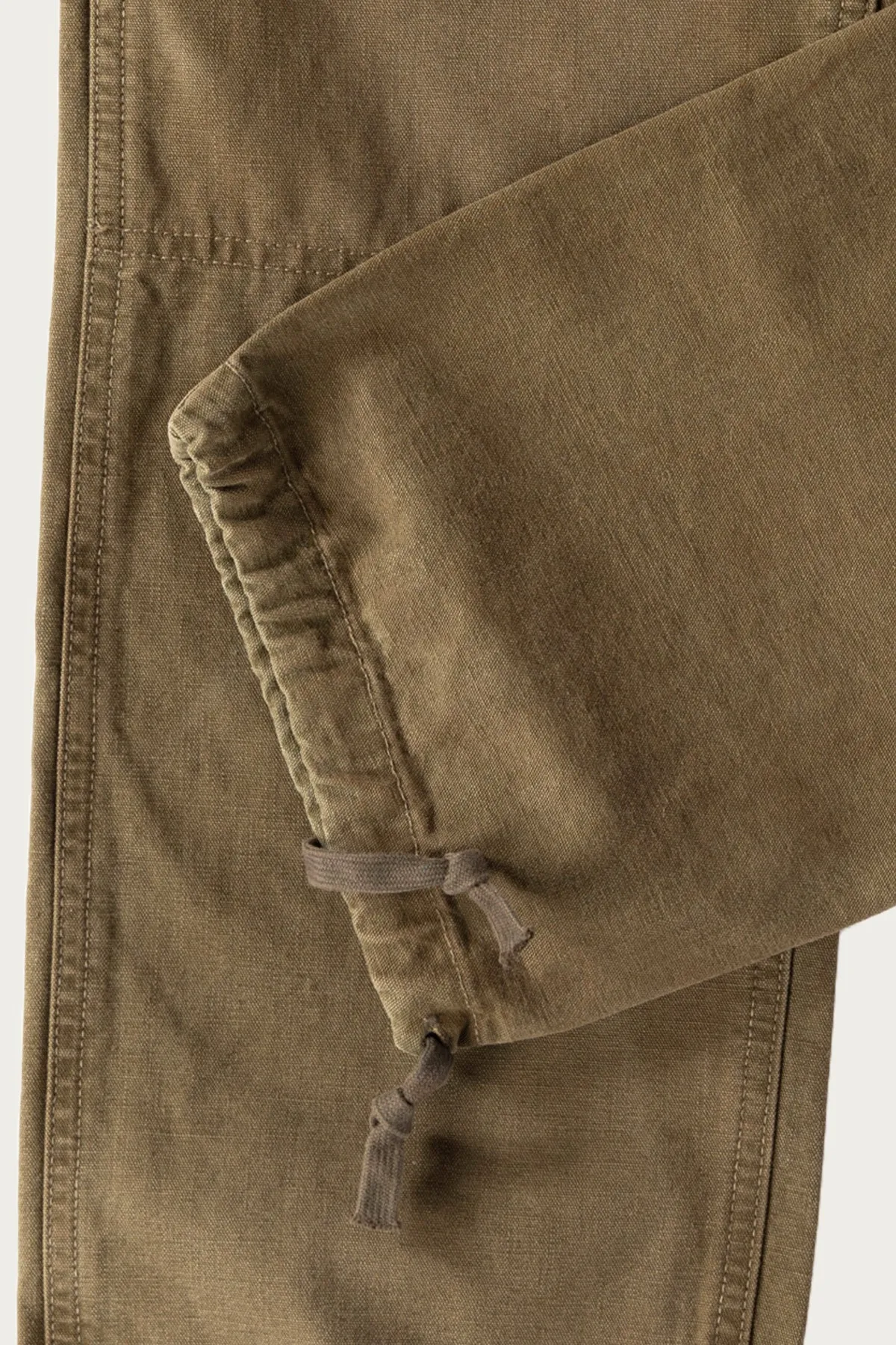 Cotton Canvas Curtis Work Pant - Olive sold by Canoe Club product image thumbnail 3
