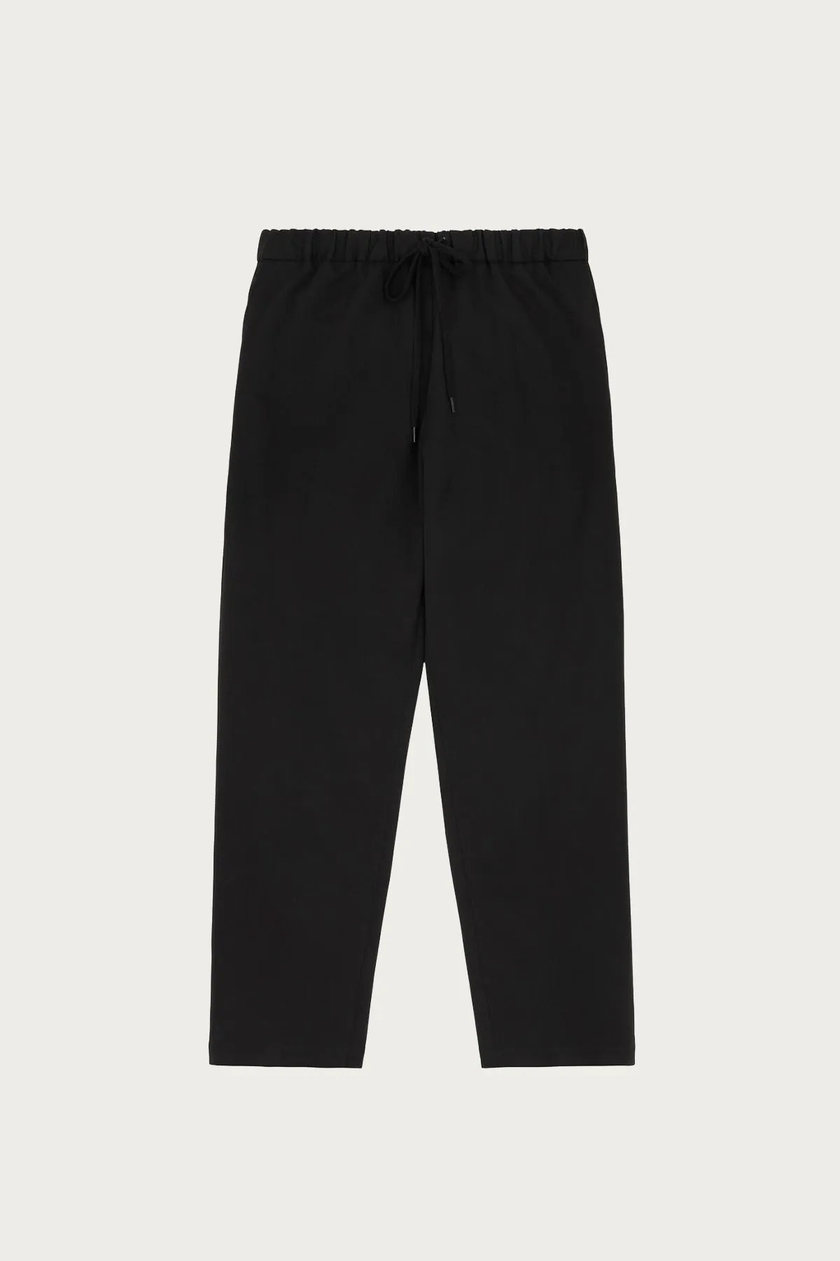 Tailoring Wool Trousers - Black sold by Canoe Club