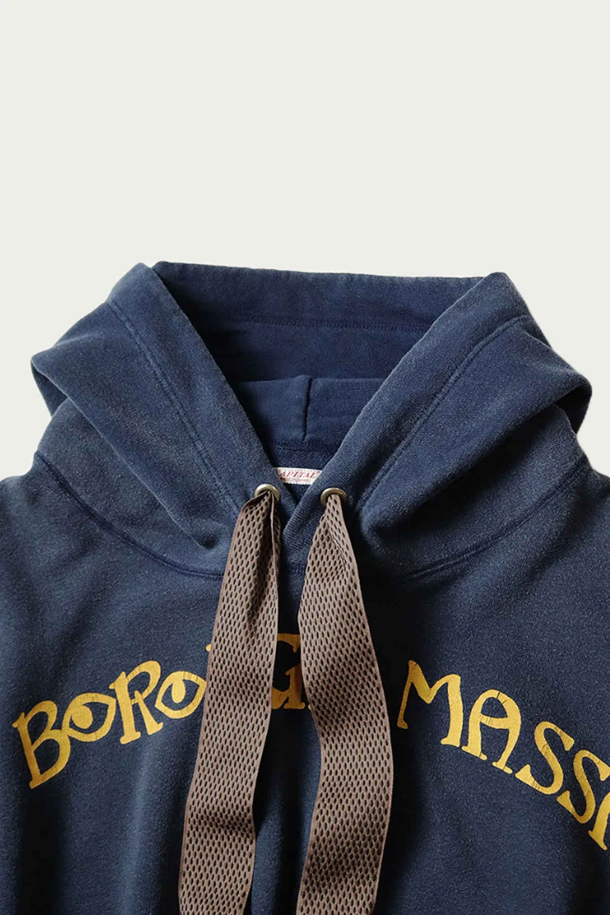 SWT Knit DEVIL Hoodie (BORO BOROUGH MASSACRE)S-font - Navy sold by Canoe Club product image thumbnail 2