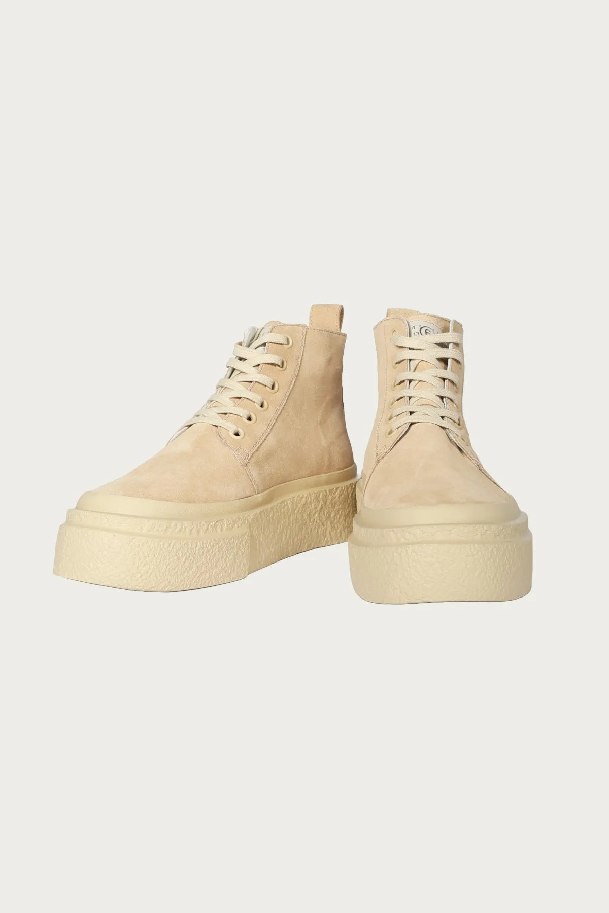 Chunky Sole Hi-Tops - Brown/Tan sold by Canoe Club product image thumbnail 2