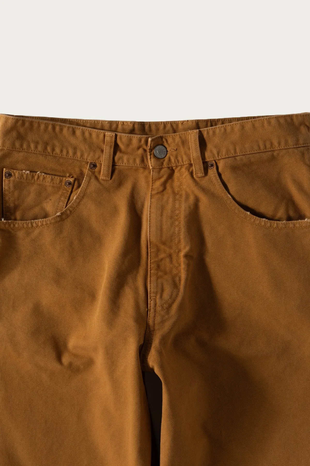 Canvas Trousers - Burnt Orange sold by Canoe Club product image thumbnail 2