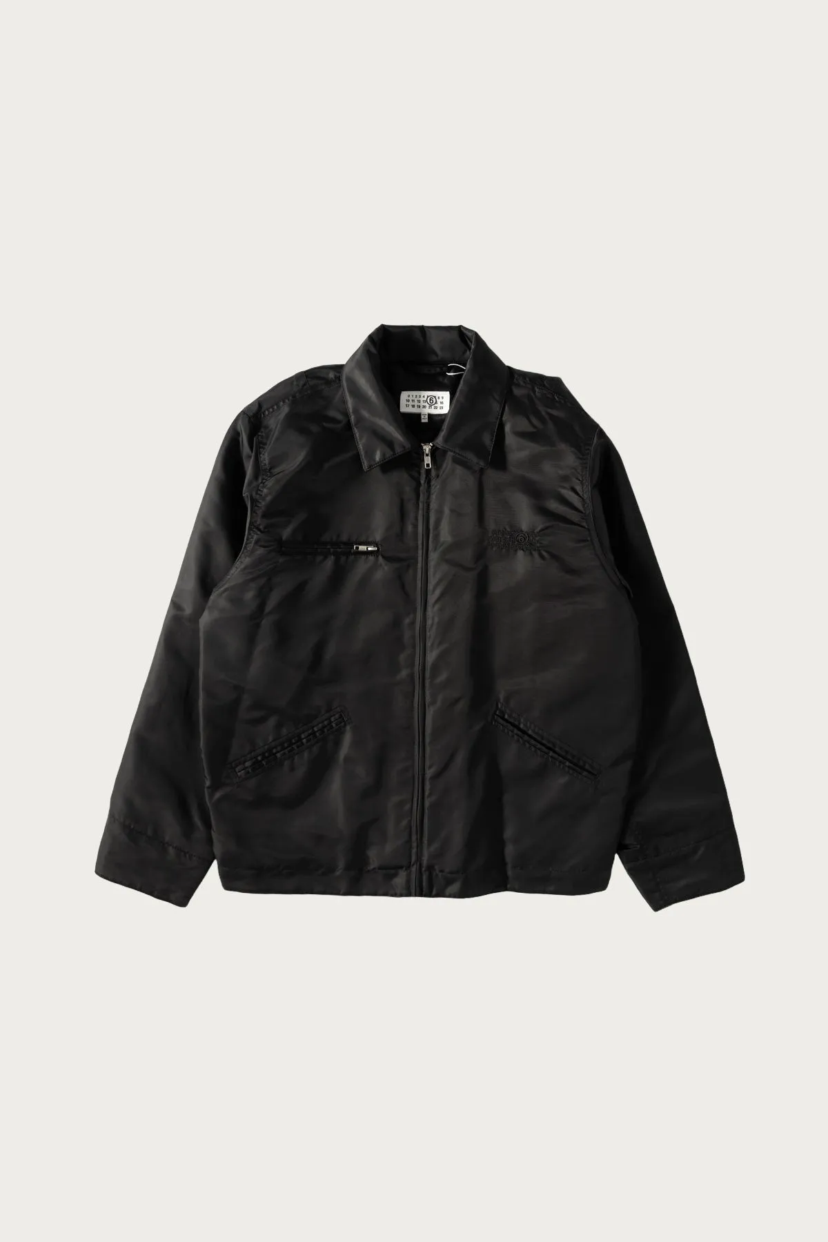 Numeral Zip Jacket - Black sold by Canoe Club
