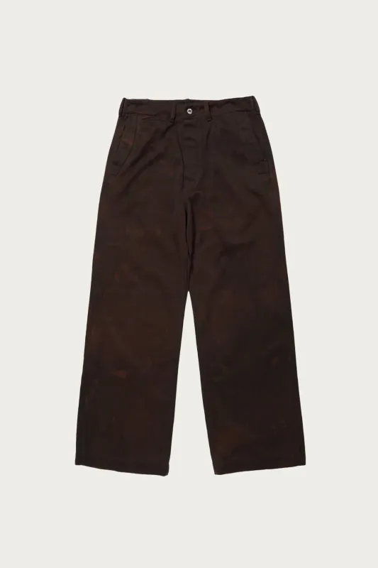 Lot.202 Engineer Trousers - Mix Brown made by Taiga Takahashi Mens