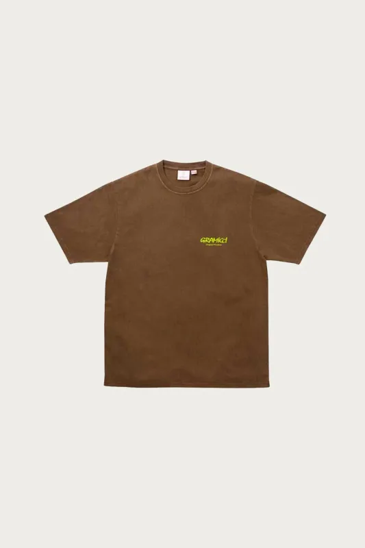 Knit Original Freedom Tee - Pigment Brown made by Gramicci