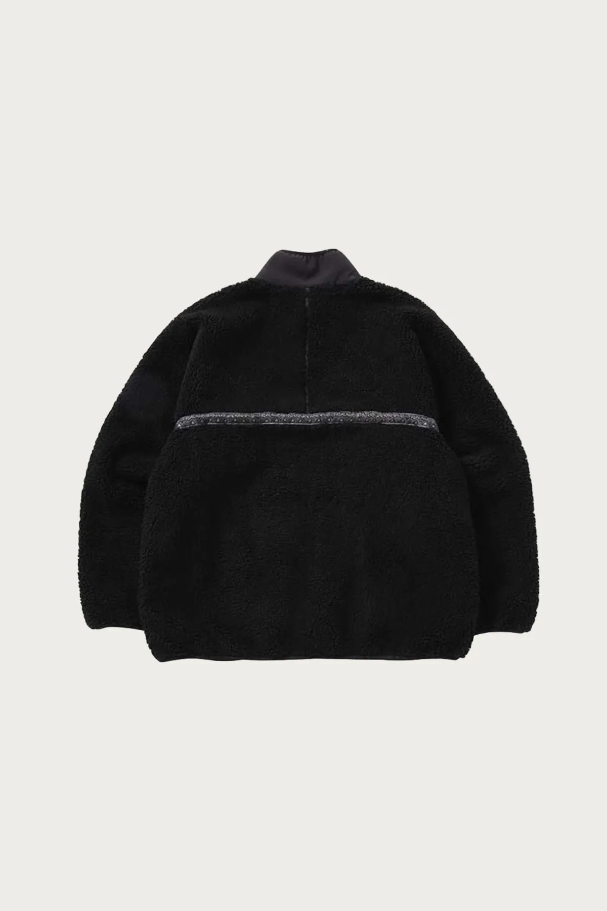 Gramicci x and wander JQ Tape Fleece Jacket - Black sold by Canoe Club product image thumbnail 2